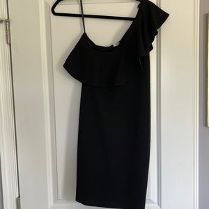 BCBG generation one shoulder dress
